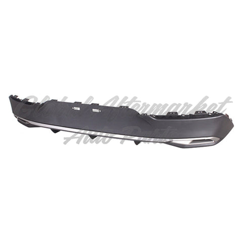 BUMPER RR LOWER SILVER GRAY MOLDING TEXTURED DARK GRAY EXCLUDE GT/GT-LINE CAPA