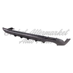 VALANCE RR MATTE DARK GRAY INCLUDES CHROME/BLACK MOULDING W/SINGLE EXHAUST
