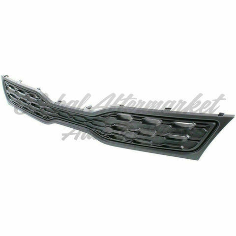 GRILLE UPPER MATTE-BLACK W/O FOG LAMP TYPE