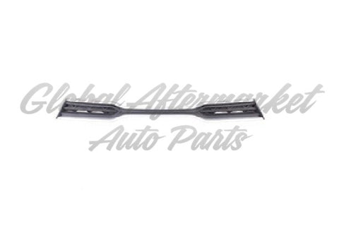 GRILLE FR UPPER MATTE BLACK W/SILVER MOLDING