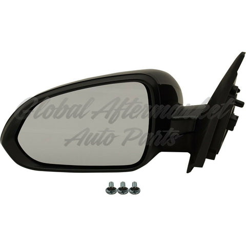 DOOR MIRROR LH POWER PTM HTD W/O SIGNAL MANUAL FOLD