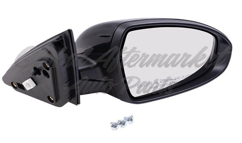 DOOR MIRROR RH POWER HTD GLOSS BLACK W/SIGNAL