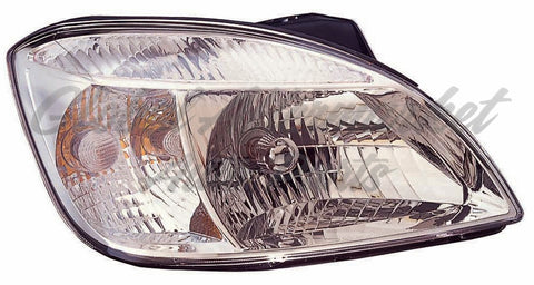 HEAD LAMP RH CHROME BEZEL HQ