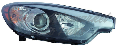 HEAD LAMP RH HALOGEN W/O LED POSITION LAMP CAPA