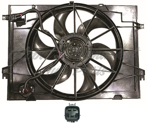 RADIATOR FAN ASSY 2.0L