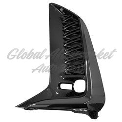 FOG LAMP BEZEL FR LH PTD DARK GRAY W/CHROME TRIM FOR F-SPORT