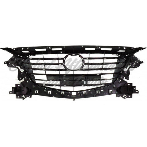 GRILLE MATTE-BLACK MEXICO BUILT W/O EMBLEM BASE FOR USE W/ADDITIONAL MOULDING SDN/HB