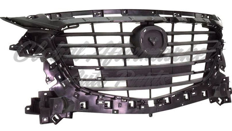 GRILLE MATTE-BLACK MEXICO BUILT W/EMBLEM BASE FOR USE W/ADDITIONAL MOULDING SDN/HB