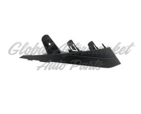 GRILLE MOLDING (BELOW HEAD LAMP) LH UPPER TEXTURED BLACK