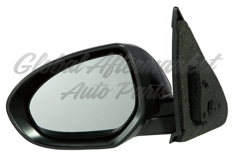 DOOR MIRROR LH POWER PTM W/O SIGNAL/HEAT