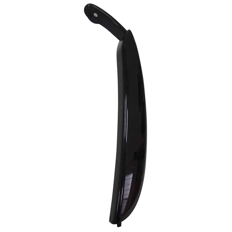 GRILLE MOLDING FR LH OUTER BRIGHT BLACK ASA PLASTIC TRIM