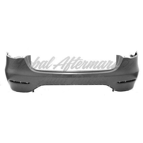 BUMPER RR PRIMED GRAY FINISH W/O PARK ASSIST SENSOR