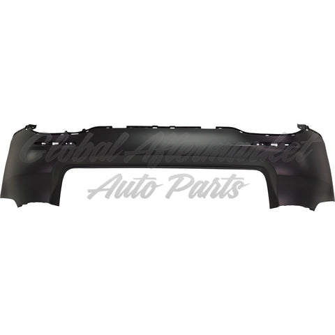 BUMPER RR UPPER PRIMED PTM W/REFLECTOR/SPRT W/O PARK ASSIST SENSOR CAPA