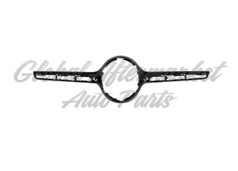 GRILLE MOLDING FR CENTER BLACK SINGLE BAR STYLE W/O CAMERA