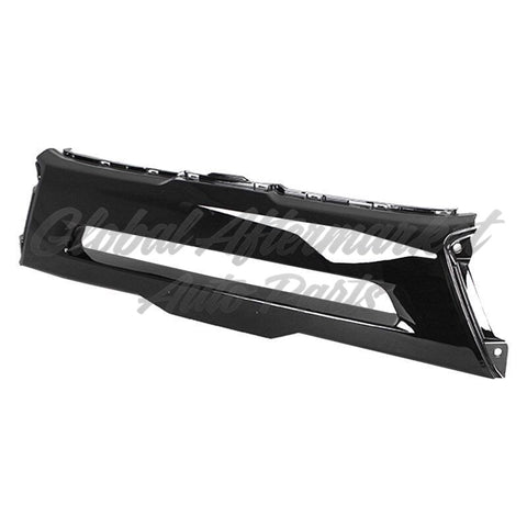 BUMPER FR CENTER BLACK FINISH CAPA