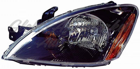 HEAD LAMP LH BLACK BEZEL FOR RALLIART MODEL HQ