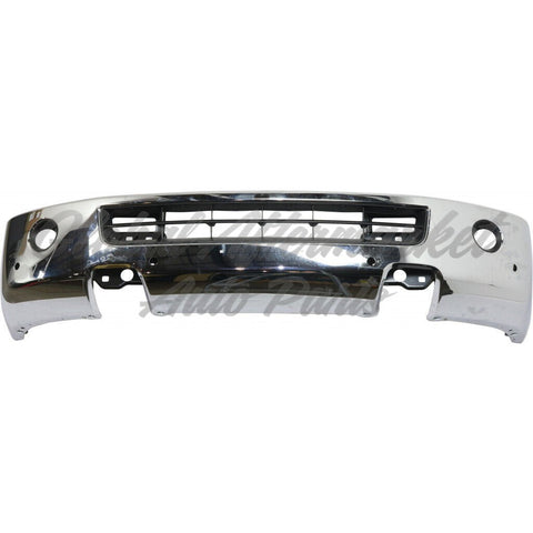 BUMPER FACE BAR FR CHROME W/FOG LAMPS