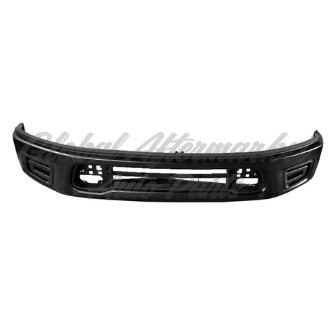 BUMPER FACE BAR FR BLACK W/SENSOR FOG LAMP COVERS/BRACKETS