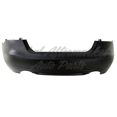 BUMPER RR PRIMED W/SENSOR HO/TEXTURED LOWER CENTER BODY LINE BAND CAPA