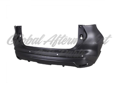 BUMPER RR UPPER PRIMED PTM W/ TEXTURED AREA W/ SENSOR