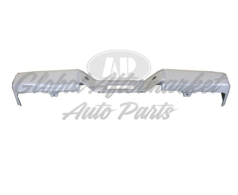 BUMPER FACE BAR RR W/O SENSOR HOLE GRAY STEEL XE