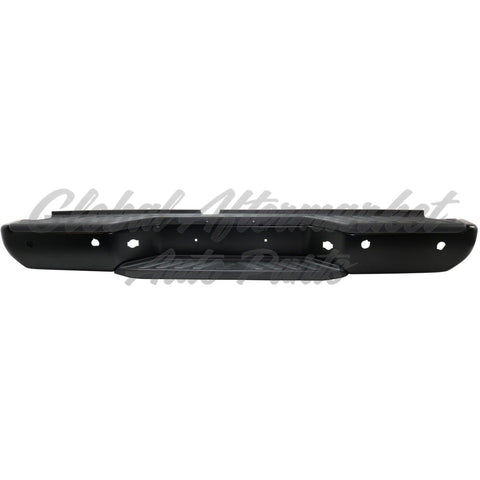 BUMPER STEP FACE BAR RR PTM W/PARK ASSIST SENSOR/ REINFORCEMENT/BOTH PADS