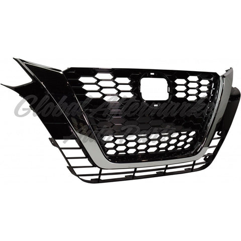 GRILLE PTD BLACK W/CHROME MOULDING W/O CAMERA S/SL/SV MODEL