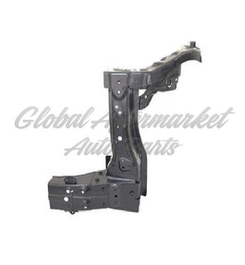 RADIATOR SUPPORT LH STEEL W/TIE BAR EXTENSION