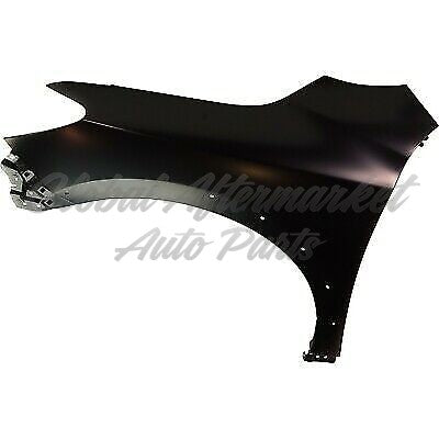 FENDER FR LH STEEL W/ROCK CREEK PKG W/O SIDE LAMP HOLE