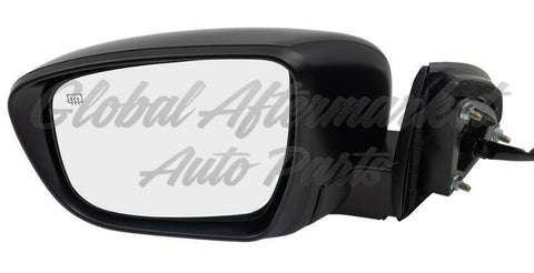 DOOR MIRROR LH POWER PTM W/HEAT/SIGNAL/CAMERA