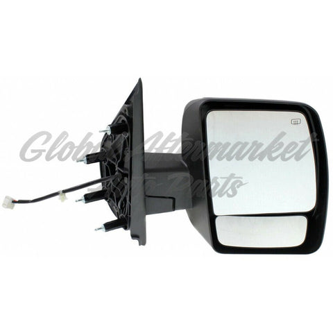 DOOR MIRROR RH POWER TEXTURED HTD W/O TOW