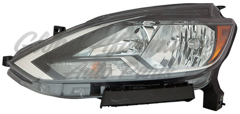HEAD LAMP LH HALOGEN CAPA