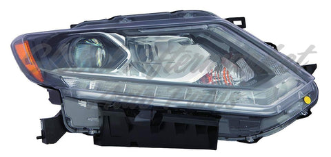 HEAD LAMP RH LED W/LED DRL TO 2/2015 PRODUCTION CAPA