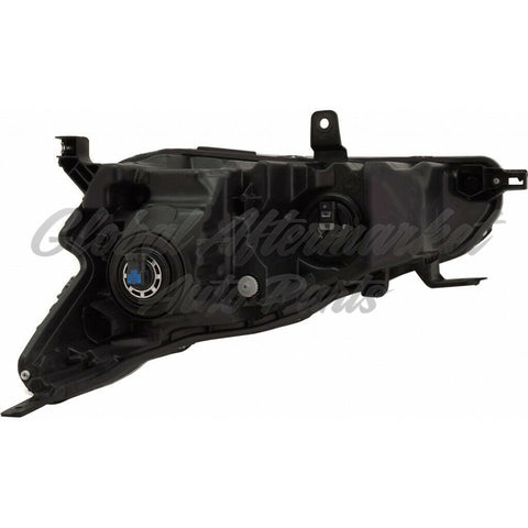 HEAD LAMP RH HALOGEN W/BLACK BEZEL HQ