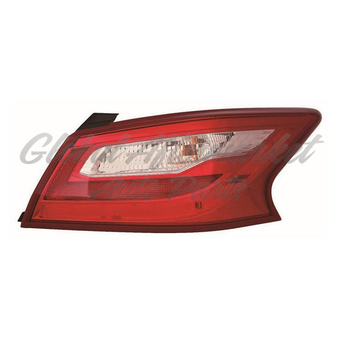 TAIL LAMP RH SR MODEL W/DARK RED BEZEL CAPA