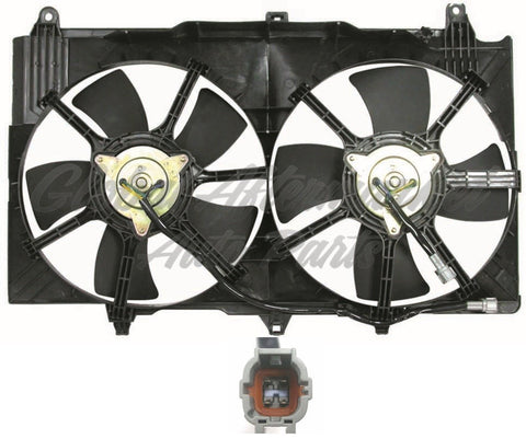 COOLING FAN ASSY G35 Dec 2002-July 2004/350Z 2003-Nov 06