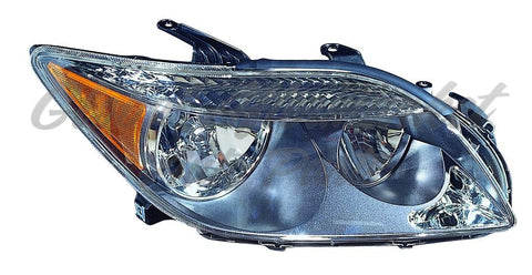 HEAD LAMP RH W/O BASE PKG CAPA