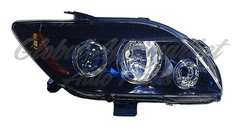 HEAD LAMP RH (10 W/BASE/08-10 W/O BASE PKG) CAPA