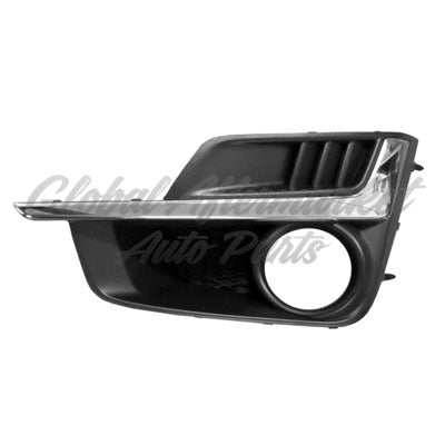 FOG LAMP BEZEL FR LH W/CHROME MOULDING