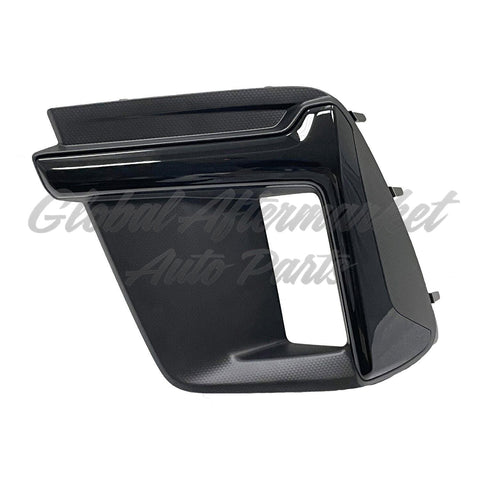 FOG LAMP BEZEL FR LH PTD GLOSS BLACK SPRTS MODEL W/ VERTICAL LED FOG HOLE