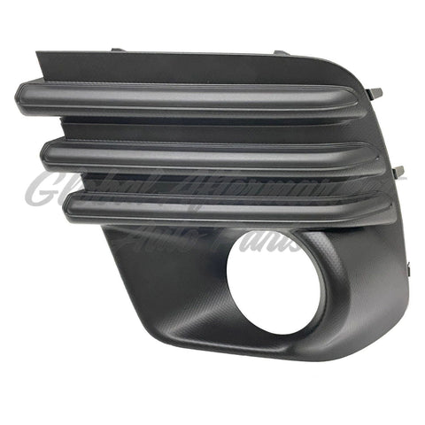 FOG LAMP BEZEL FR LH ALL BLACK FOR USE W/ROUND HALOGEN FOG LAMPS EXCLUDE WILDERNESS/SPRT