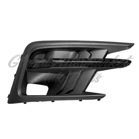 FOG LAMP BEZEL FR RH TEXTURED BLACK W/PTD BLACK MOLDING