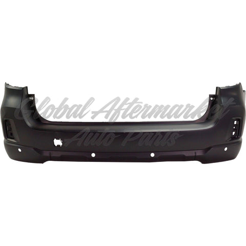 BUMPER RR W/SENSOR UPPER SMOOTH W/LOWER TEXTURED CAPA