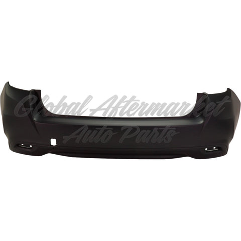 BUMPER RR PRIMED W/TEXTURED LOWER W/O SENSOR WGN CAPA