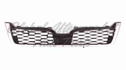 GRILLE MATTE DARK GRAY W/CHROME MLDG 2.0L TURBO (BUMPER MOUNTED)