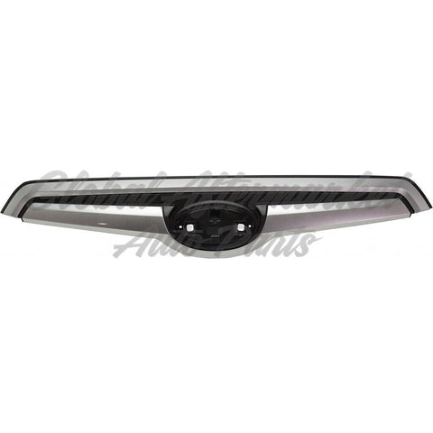 GRILLE UPPER (HOOD MOUNTED) PRIMED SHINY SILVER BASE/CONVENIENCE/PREMIUM MODEL