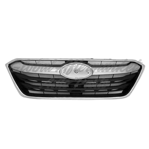 GRILLE FR GLOSS SILVER W/CHROME MOLDING W/O EMBLEM EXCLUDE WILDERNESS FOR 2.4L