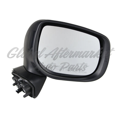 DOOR MIRROR RH POWER HTD PTM W/BLIND SPOT