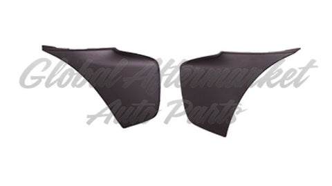 BUMPER END FR LH MATTE-BLACK EXCLUDE X-RUNNER