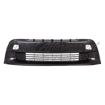 GRILLE LOWER PAINTED DARK GRAY W/O PRE COLLISION